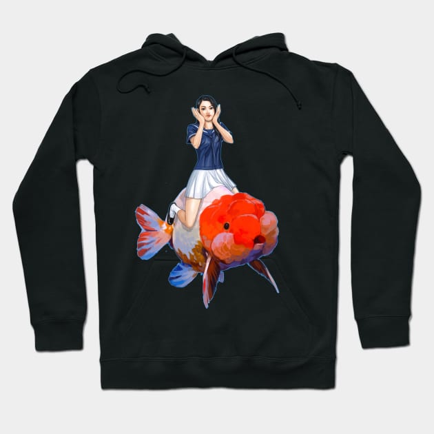 Golden Fish Hoodie by Cocktail